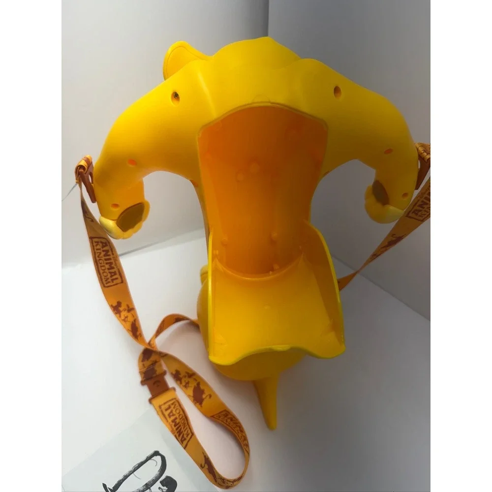Disney Lion‎ King Simba Popcorn Bucket w/ Lanyard - Animal Kingdom